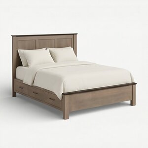 Richey Platform Bed with Raised Storage Drawers