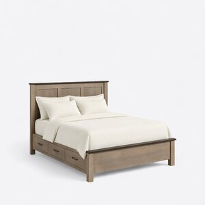 Richey Platform Bed with Raised Storage Drawers