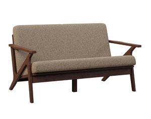 Marilyn Mid-Century Modern Loveseat