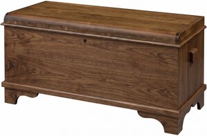 Handcrafted Maple Wood Waterfall Hope Chest - Choose Size