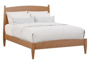 Raymond Solid Wood Mid-Century Design Modern Bed