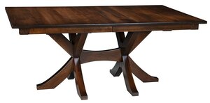 Linse Double Pedestal Dining Table