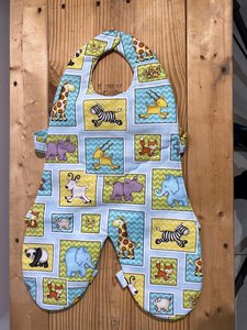 Full Body Bib for Baby Animal Print In-Stock