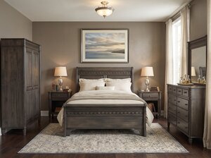 Amish Ornament 5-Piece Bedroom Set