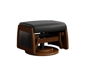 Taymouth Upholstered Gliding Ottoman