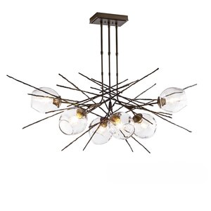 American Made Hubbardton Forge Griffin Pendant Chandelier