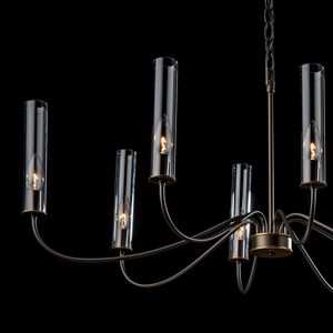 American Made Hubbardton Forge Grace Chandelier