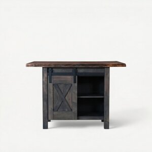 Denton Rustic 60" Kitchen Island