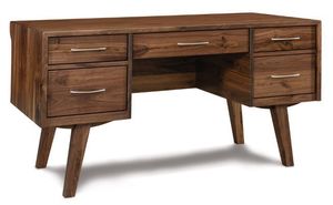 Enrich 57" Mid-Century Modern Desk