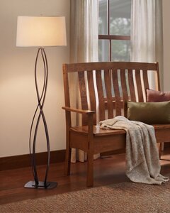 American Made Hubbardton Forge Almost Infinity Floor Lamp