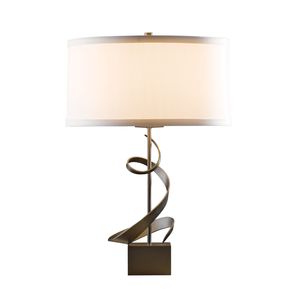 American Made Hubbardton Forge Gallery Spiral Contemporary Table Lamp