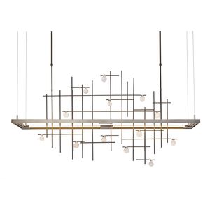 American Made Hubbardton Forge Spring LED Pendant Chandelier