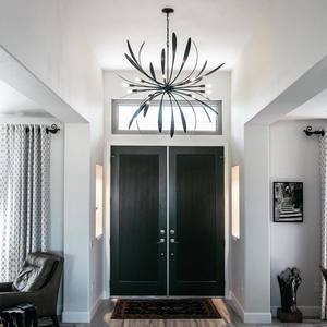 American Made Hubbardton Forge Dahlia Large Chandelier