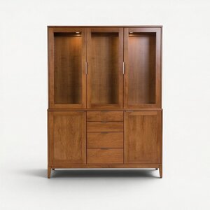 Adagio Modern Buffet with Hutch Top