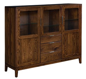 Adagio Solid Wood Modern High Sideboard