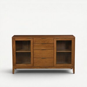 Adagio Solid Wood Modern Sideboard Cabinet
