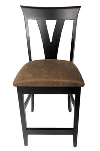 Outlet: Brown Maple Wood Levine Counter Stool Set In-Stock (Set of 3)