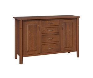 Newbury Transitional Solid Wood Sideboard