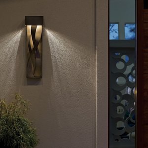 American Made Hubbardton Forge Tress Large Dark Sky Friendly LED Outdoor Sconce