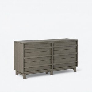 Copeland Modern Six Drawer Dresser with Optional Mirror - Quick Ship