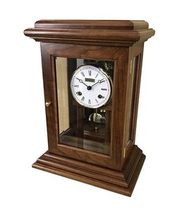 Handcrafted Crystal Hermle Large Table Clock