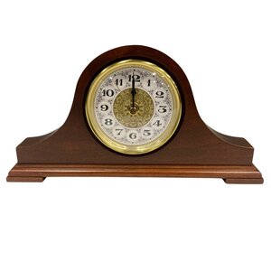 Handcrafted Tambour Desk Clock