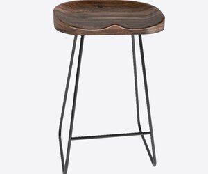 Bartlett Modern Farmhouse Tractor Counter and Bar Stool