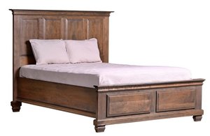 Northbrook Solid Wood Panel Bed