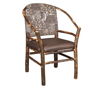 Hickory Log Hoop Chair