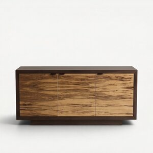 Solid Wood Modern Dining Credenza