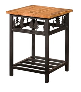Ironwood End Table