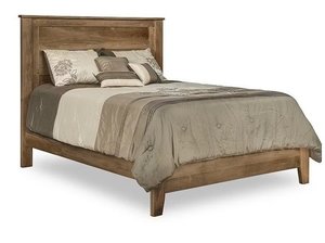 Grand Calumet Solid Wood Panel Bed