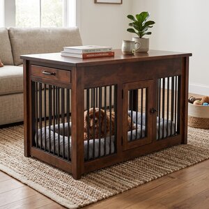 Macy Pet Coffee Table Aluminum Slats