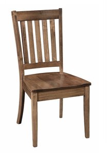 Estes Solid Wood Slat Back Dining Chair