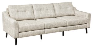Isidora Mid-Century Modern 3-Seater Sofa with Optional Chaise
