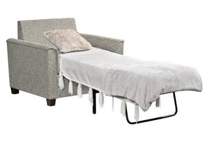 Maya Transitional Single Sleeper Chair Bed