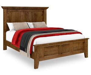 Mockingway Hardwood Panel Bed