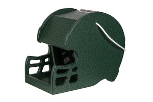 Amish-Made Helmet Shaped Hanging Bird Feeder