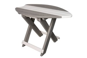 Poly Folding Surf Board Side Table
