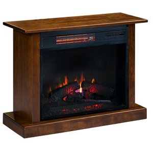 Harlan Minimalist Mantel Fireplace