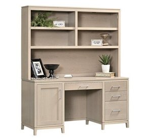 Stonehill Modern Computer Desk with Optional Hutch Top
