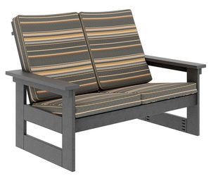 Forest Modern Poly Outdoor Loveseat Sofa