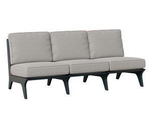 Berlin Gardens Marine Grade Poly Hartley Modern 73" Outdoor Sofa