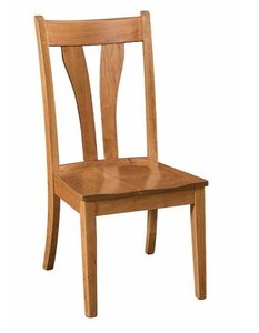 Miley Solid Wood V-Back Dining Chair