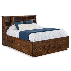 Bookcase Bed with Optional Underbed Storage