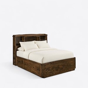 Bookcase Bed with Optional Underbed Storage