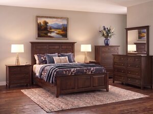 Cicero Mantel Bedroom Set with Optional Underbed Storage