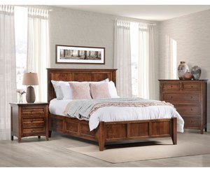 Cicero Mantel Bedroom Set with optional Underbed Storage
