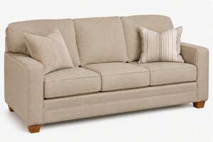 Amish Handcrafted Element Customizable Sofa with Optional Chaise and Ottoman