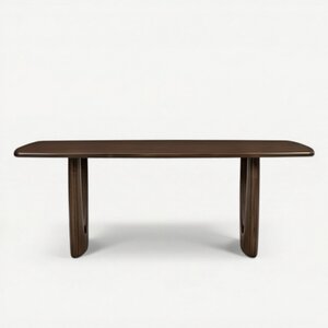 Woodland Contemporary Dining Table - Solid Top